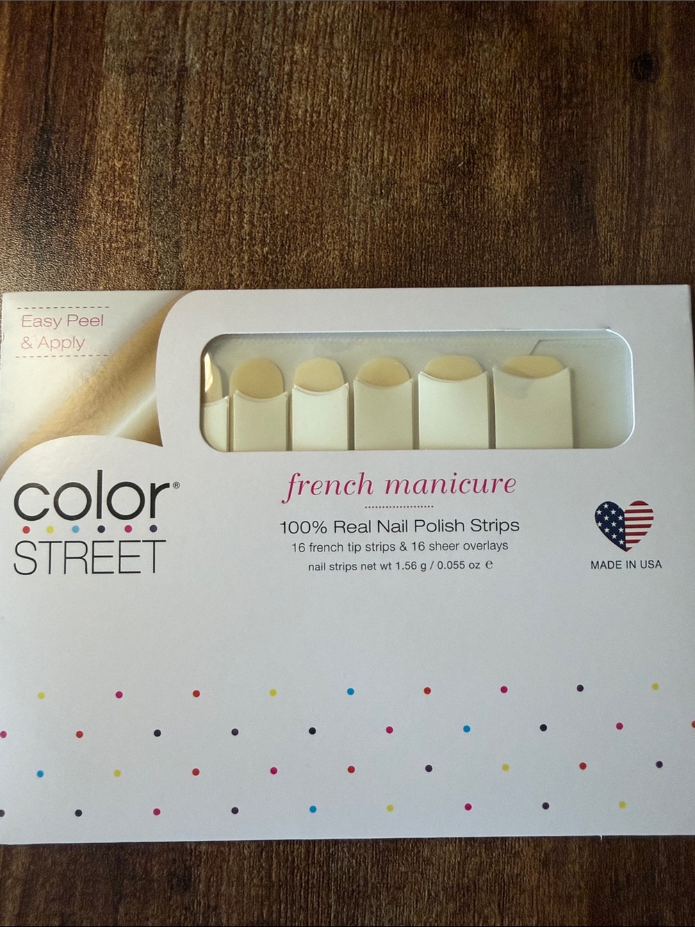 Color Street French Manicure Strips - City of Love